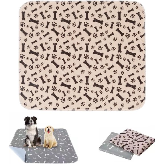 Reusable Dog Training Pads Nonslip Waterproof for Crate Couch