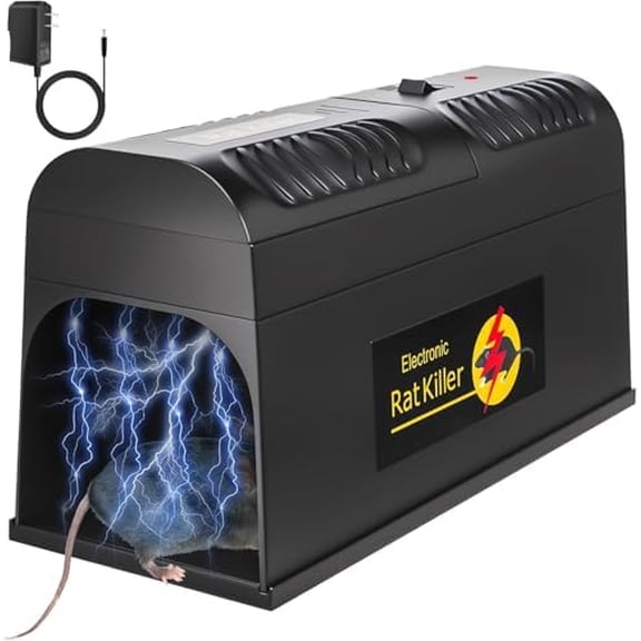 Reusable&Effective Humane Rodent Zapper Electric Shock Mouse$$Garden & Patio