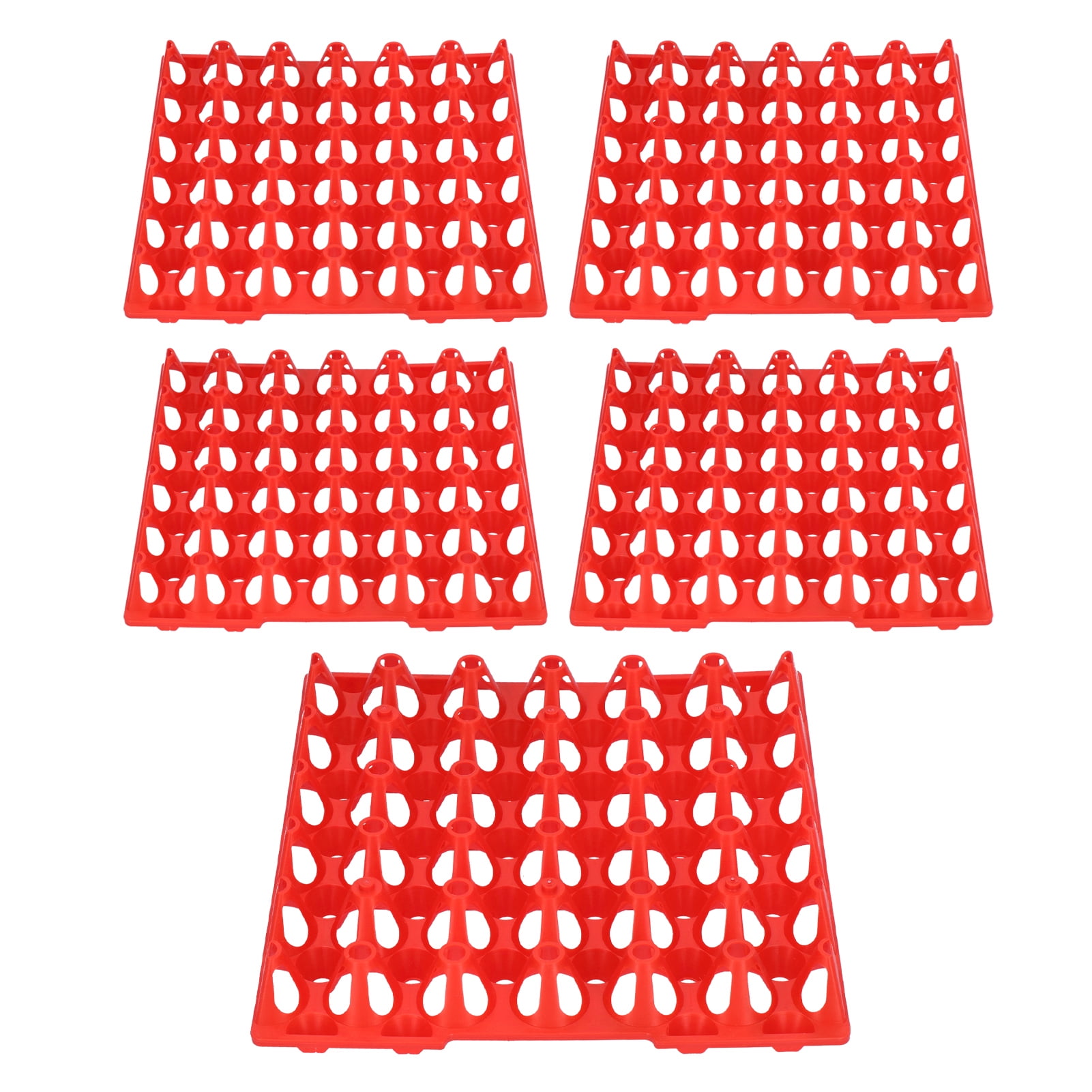 Reusable Egg Crate, 5,Piece Set, 30 Capacity, Perfect For Farm <span Style="background:red"></span> Eggs