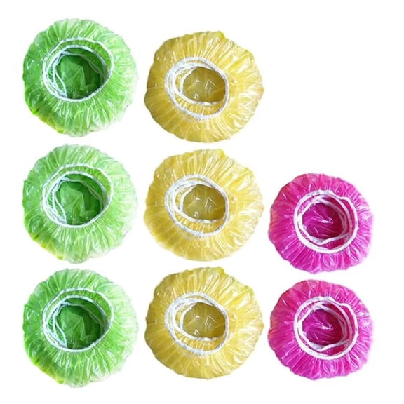 Reusable Elastic Silicone Food Storage Covers Stretchable Bowl Lids Wrap Alternative For Kitchen Household And Outdoor Picnic