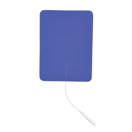 Blue Jay Peel-N-Stik Deluxe Multi-Use Reusable Electrodes, 3" x 4" Rectangle / Pack of 2