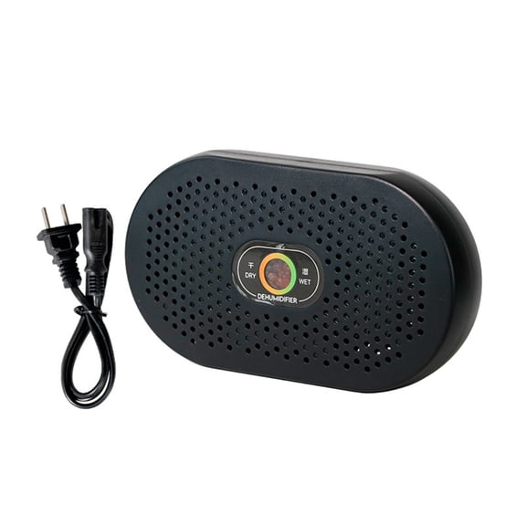 Reusable Electronic Dehumidifier for Camera Bags, Easy Moisture Control Unit with Dry Wet Indicator Display