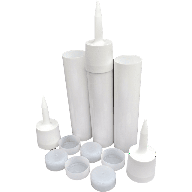 Reusable Empty Caulk Tube REFILLABLE CAULKING Cartridge 10 oz. 3