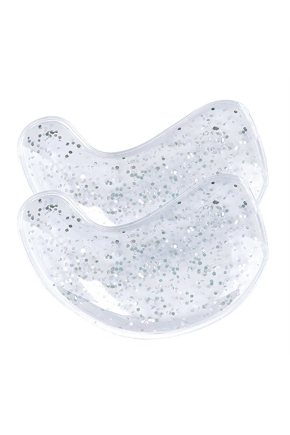 Reusable Under Eye Patches - Hot & Cold Gel Eye Pads, 5ml, Cooling Sleep Mask, Soothing Compress, Dark Circles, Eye Bags, Reusable Gel Eye Pad, Hot & Cold Compress, Eye Gel Mask Makeup Organizers