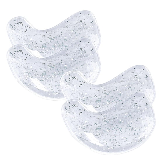 Reusable Under Eye Patches - Hot & Cold Gel Eye Pads, 5ml, Cooling Sleep Mask, Soothing Compress, Dark Circles, Eye Bags, Reusable Gel Eye Pad, Hot & Cold Compress, Eye Gel Mask Makeup Organizers
