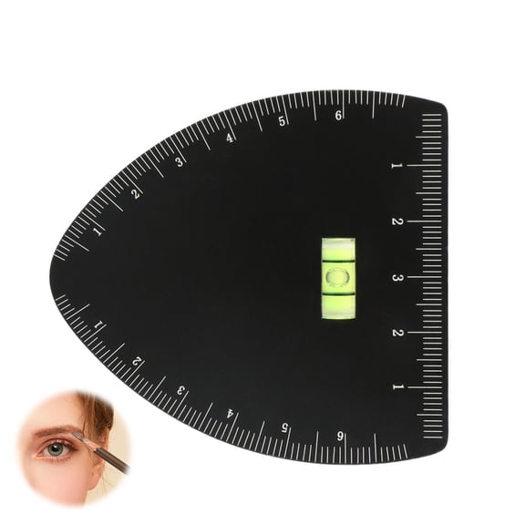 Reusable Eyebrow Contouring Card Eyebrow Shaper Guide Device for Begin Use