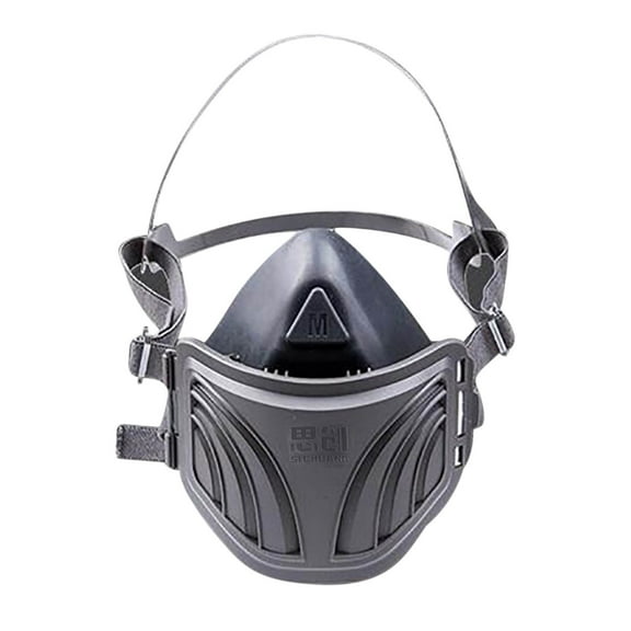 Reusable Face Gas Mask Cover for Work Protection - Anti-Gas and Ash-Proof Respirator for Chemical, Paint, and Welding Operations