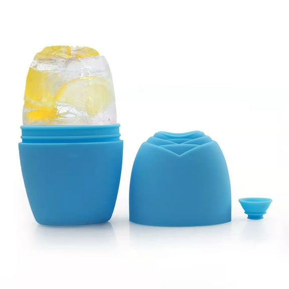 Reusable Facial Ice Roller for Skin Tightening, Reduces Puffiness and Fine Lines, Customizable with Juices