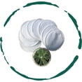 thumbnail image 1 of Reusable Facial Rounds Pads 5 pcs - Washable Bamboo Cotton Makeup Remover Pads with Drawstring Laundry Bag, Eco-Friendly Zero Waste Face Cleansing Rounds for Sensitive Skin, Soft & Durable, 1 of 7