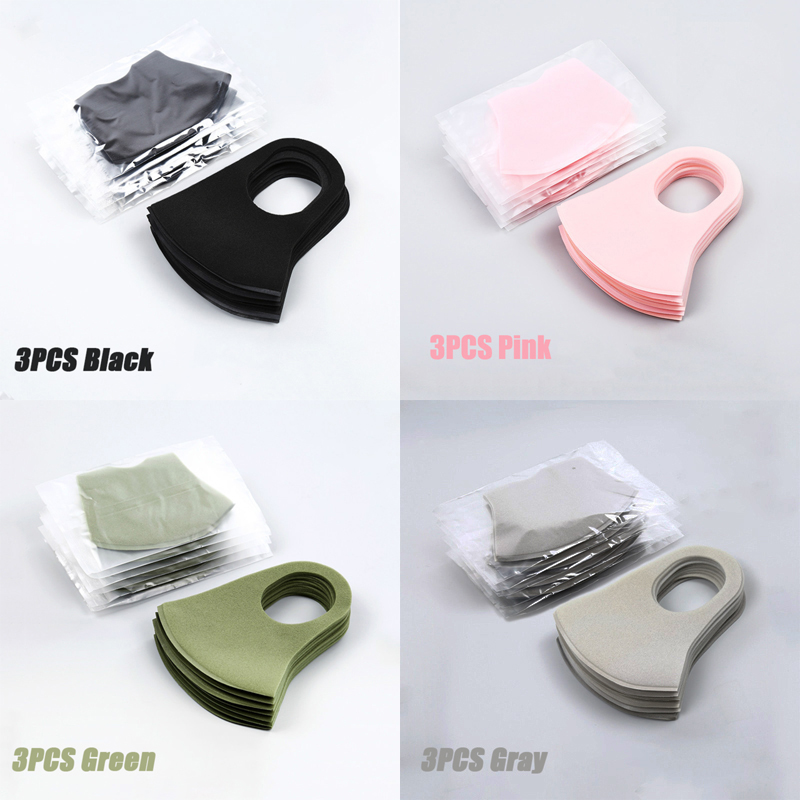 Reusable Fashion Respirator Black Adult Child Mask SCHOOL