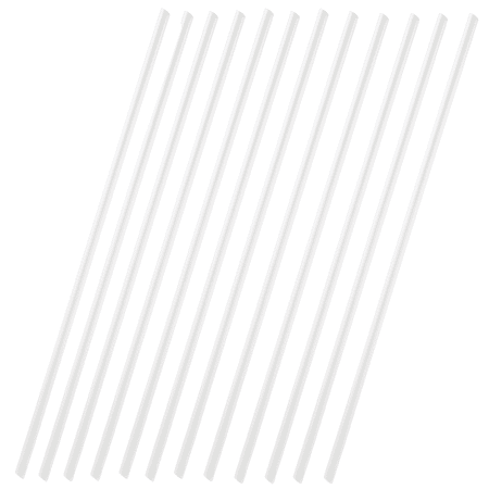 18 Inch Long Flexible Drinking Straws, Pack of 12