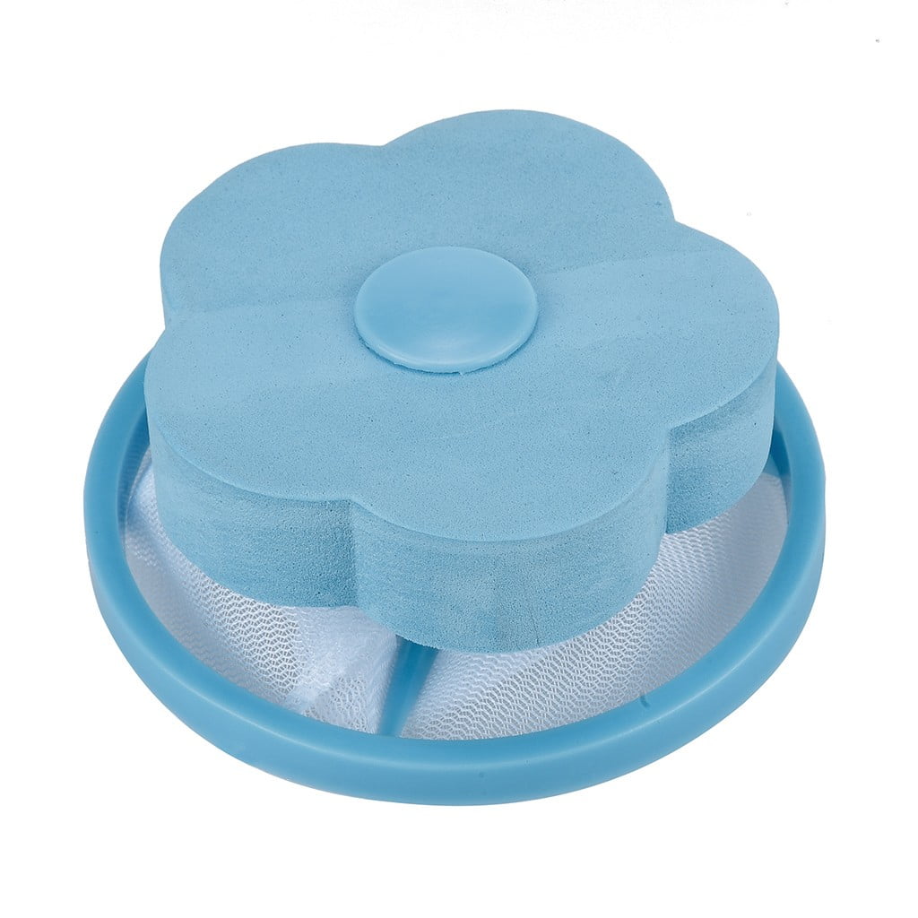 Reusable Floating Lint Mesh Bag for Washing Machine Laundry Hair Filter ...