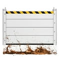 thumbnail image 1 of Hemoton Reusable Flood Barrier for Outdoor Use with Modular Design and Safety Warning ps, 1 of 7