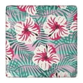 thumbnail image 1 of Reusable Floral Print Square Tablecloth with Elastic Hem, High-Quality Polyester with Waterproof Finish for 36x36 Inch Tables, Protects Tables from Spills and Stains, 1 of 6