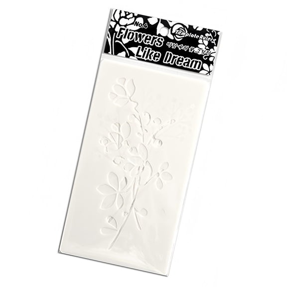 Reusable Floral Stencils, Design Art Templates for Home Decor, Craft Painting and Classroom Use