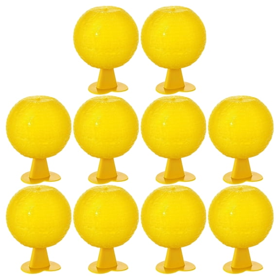 Reusable Fly Trap Ball Set for Indoor and Outdoor Use Fruit Fly and Mosquito Control with Strong Adhesive Surface 10 Pack
