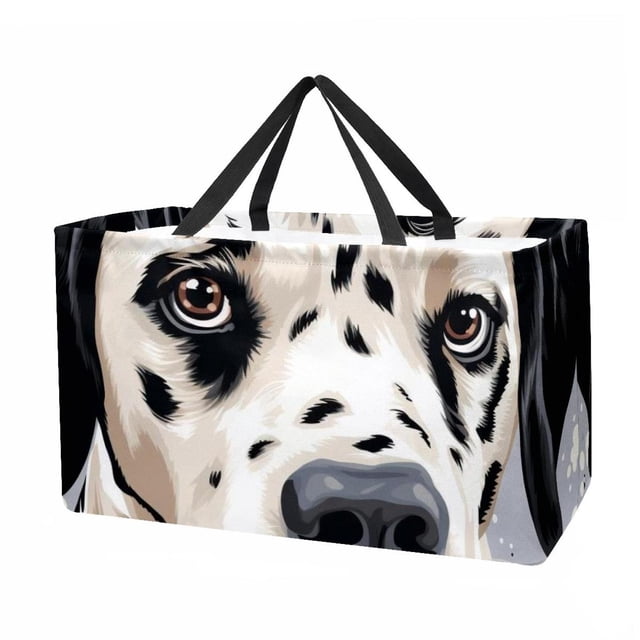 Reusable Foldable Large Capacity Laundry Bag Shopping Bag Basket Picnic