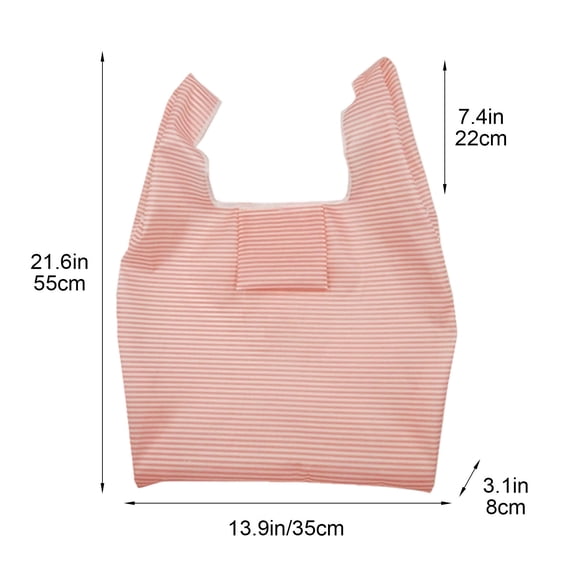 Reusable Foldable Tote Bag – Waterproof Oxford Cloth, 40L Holds Groceries, Books, Laundry, Folds Small, for Market, Gym, Daily Errands