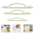 thumbnail image 1 of Reusable Food Bag Clips with Handles - Multi-Size Chip & Bread Bag Sealer Set, Wall-Mountable Kitchen Organizers for Snacks Preservation Clearance, 1 of 9