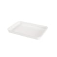 thumbnail image 1 of Reusable Food Grade Plastic Serving Tray for Parties, Picnics, and BBQs - Large Sturdy Tray for Home Kitchen Use,White, 1 of 5
