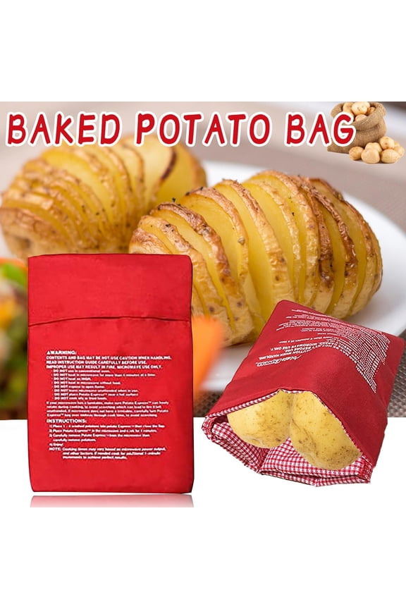 Reusable Food Pouches, Reusable Pouches, Red Bags, Cotton Bags, Heat Resistant Fabric, Microwave, Home Safe, Home & Kitchen, Baking, 2 Pc
