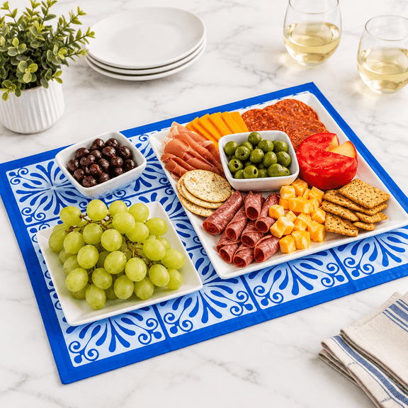 Reusable Freezable Ice Mat For Charcuterie, Food Trays, and Appetizer Displays