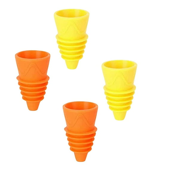 Reusable Fruit Fly Trap Funnel, Silicone Fly Catcher for Kitchen Indoor Home & Food Area