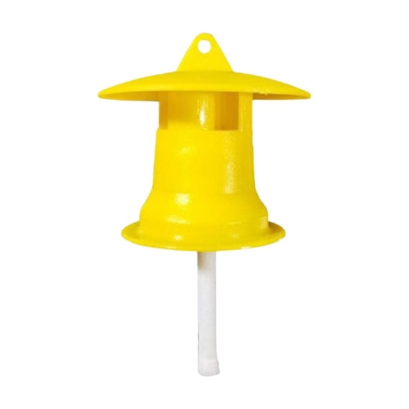Reusable Fruit Fly Trap with Yellow Cage, Effective Catcher for Garden and Home Use