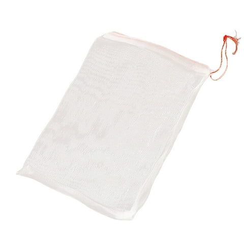 Reusable Fruit Protection Mesh Bags Drawstring Garden Netting Storage Bags For Tree Fruits Vegetables Bird Protection Peach Tomato Outdoor Harvest Storage