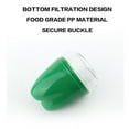 thumbnail image 1 of Reusable Fruit and Vegetable Storage Containers Refrigerator Box Storage Bowls Saver Holder Keeper for onion, Green pepper, Tomato, Lemon, and garlic ，Refrigerator Vegetable Crisper 1Pack, 1 of 3
