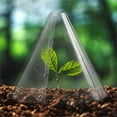 thumbnail image 1 of Reusable Garden Cloches for Plants, Connectable Transparent Plastic Bell Covers, Protective Plant Covers for Vegetables, Flowers, and Frost Protection, Easy to Install, Multiple Sizes, 1 of 1