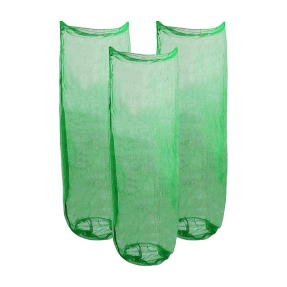 Reusable Garden Waste Bags 3Pcs - Large Drawstring Yard Debris Collector Bags for Tree Trimmings, Grass Clippings, Gardening, Vegetable Planting, and Lawn Cleanup