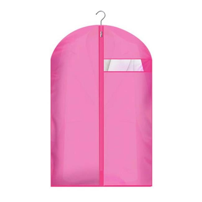 Reusable Garment Suit Clothes Dustproof Storage Zipper Bags Covers, Multi Color - 2 Piece