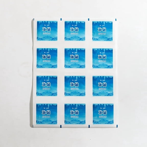 Reusable Gel Ice Bag Automatic Water Absorption Insulated Ice Pack Pain Cold Compress Cooling Bag Food Keep Fresh Ice Pack