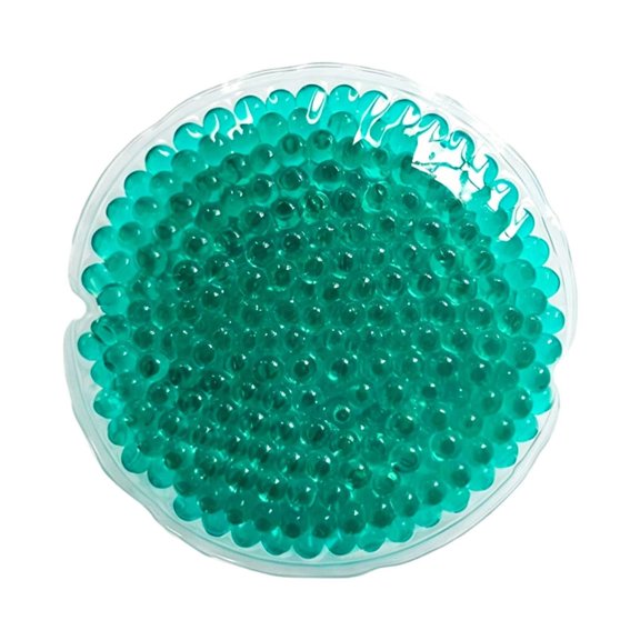 Reusable Gel Ice Pack Round Cold Compress For Face Eyes Swelling Reducing Beauty Spa