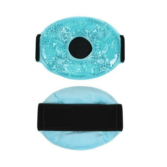 Reusable Gel Pack Hot Cold Compress Wrap for Knee Elbow with Adjustable Elastic Bandage Straps