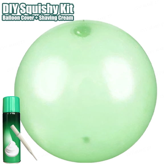 Reusable Giant Water Bubble Ball with Straw, Tear-Resistant TPR Inflatable Giant Bubble Ball, DIY Squishy Stress Relief Fidget Toy for Party Favors,Bubble Filler Material No Box 50CM