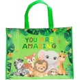 thumbnail image 1 of Reusable Gift Bag, Large Recycled Party Favor Bag for Birthday, Shopping and Storage, 16" x 6" 12", 1 Pcs, 1 of 4