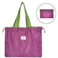 thumbnail image 1 of Reusable Grocery Bag Foldable, Cloth Material, Washable, Large Capacity, Sturdy Double Stitching, Heavy Duty, with Handles, for Shopping Camping Outdoor Adventures, Eco-Friendly, 1 of 9