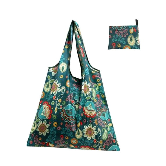 Reusable Grocery Bag, Grocery Shopping Bag, Washable And Foldable Central Control Tube, Large Reusable Shopping Bag, Color Christmas Decorations for Home Of The Day