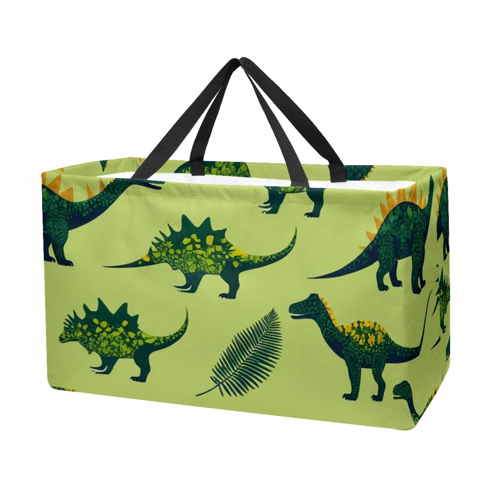 Amazon Collapsible Grocery Shopping Tote Cooler Bag Green