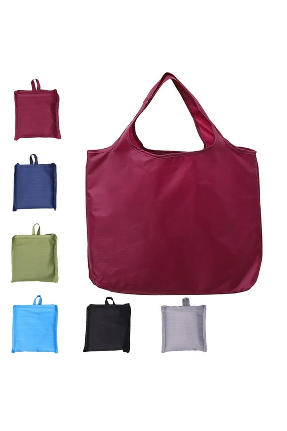 Reusable Grocery Shopping Bags,6 Pack Foldable Oxford Grocery Tote,Eco-Friendly Washable Grocery Bags