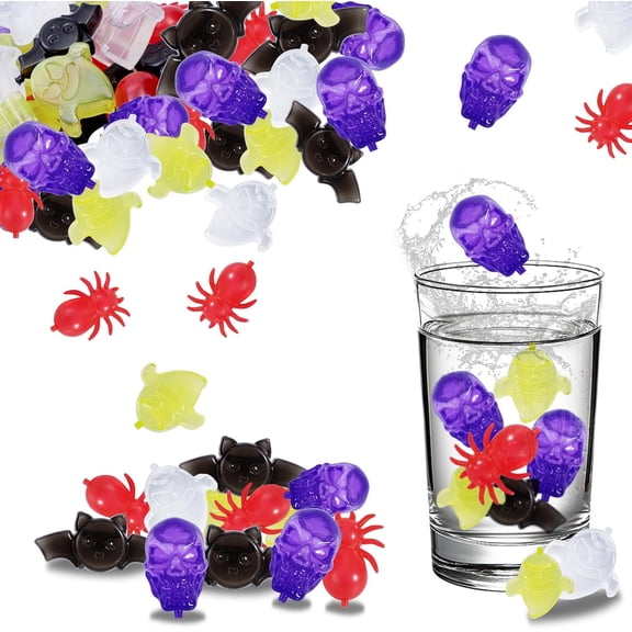 Reusable Halloween Ice Cubes Ghost Shape 300 Pack