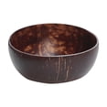 thumbnail image 1 of Reusable Handcrafted Bowl - Polished with Coconut Oil, for Warm Or Cold Foods, Coconut Smoothie Bowl, Washable By Hand, for Smoothies, 1 of 4