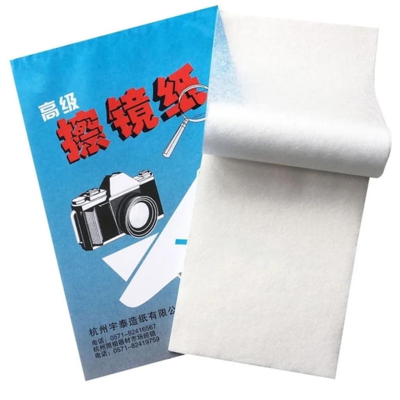 Reusable High Absorption Camera Lens Sheets Tissue Wipes None Abrasive Safe for Optics and Camera Gear