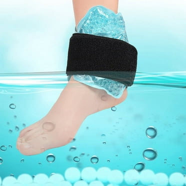 Reusable Hot And Cold Compress Pads, Cooling Bead Gel Pack Brackets, Ankle Support Foot Ice Therapy Packs, Used To Relieve Injury Pain
