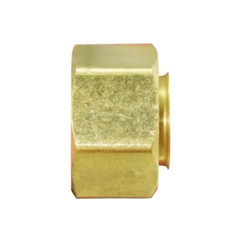 Reusable Hydraulic Hose Fittings 1/4" Captive Sleeve Nut Brass Fittings