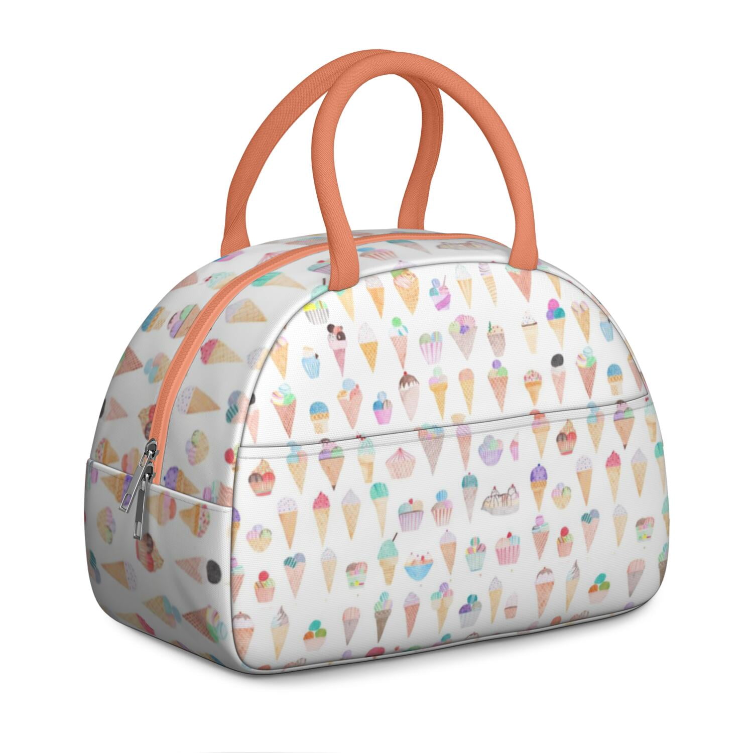 Reusable Ice Cream Lnsulated Lunch Bag for Women & Men - Leakproof