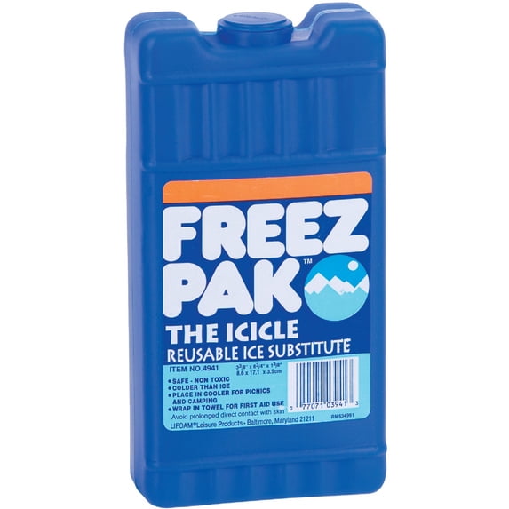Lifoam Reusable Ice Pack Small - For Small Freezers - Size S, Blue