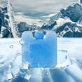 thumbnail image 1 of Reusable Ice Packs, Freezer Blocks for Cooler Bags, Long Lasting Large Capacity Ice Crystal Boxes, Shock Cooler Small Ice Blocks for Portable Air Conditioner Fans, Leak-Proof Thickened Design, 1 of 5